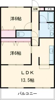 リジョンC棟の間取り画像