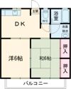 レジデンス南町A棟の間取り画像