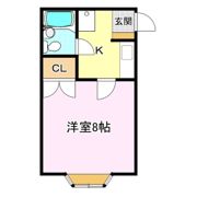 サンライズ赤木の間取り画像