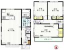 神明一戸建貸家の間取り画像