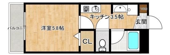 KATSURAGI Ville C棟の間取り画像