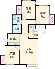 アリエッタ4の間取り画像