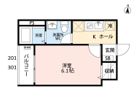 Isarhaus蒔田（イザールハウス）の間取り画像