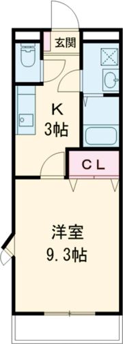 リバティーグリーンヒルズの間取り画像