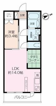 ETSUBO長後の間取り画像