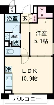 ラ・ルーチェ北大路の間取り画像