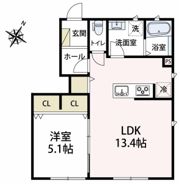三ツ池グリーンハウスの間取り画像