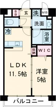 ラ・ルーチェ北大路の間取り画像