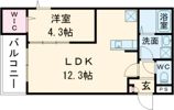 ジーメゾン姫路エルシアの間取り画像