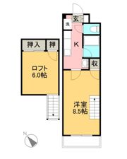 グランドムール高須の間取り画像