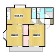 ドヴェールオオキの間取り画像