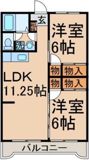 リバーサイドレジデンス日野の間取り画像