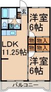リバーサイドレジデンス日野の間取り画像