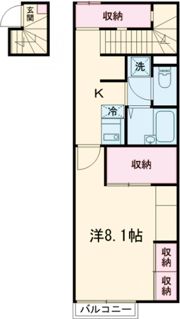 アリエッタ延久Ⅴの間取り画像