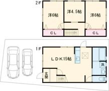 WAOWAOエクリュ吉井タウンⅢ5号地の間取り画像