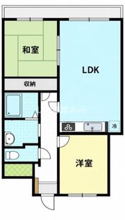 クロノス高尾Southの間取り画像