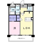 アルファフィオーレ勅使の間取り画像
