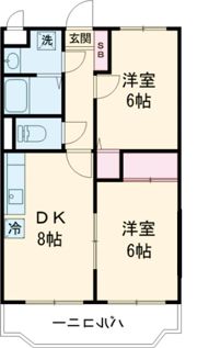 ラフィーヌプラザ水町Ⅱの間取り画像