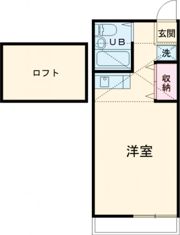 シミズハイツの間取り画像