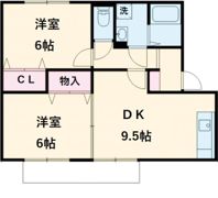 ベルクムントの間取り画像