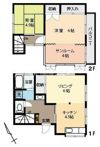 厚川貸家の間取り画像