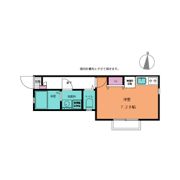 アフェット院内2の間取り画像