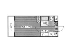 ピュア県庁弐番館の間取り画像