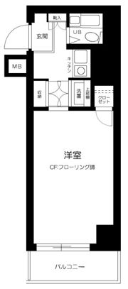 パークハイム駒形の間取り画像
