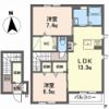 シャーメゾン八橋の間取り画像
