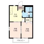 中野島ハウス IIの間取り画像