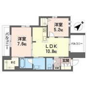 ライブオークK・Sの間取り画像