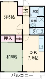 パークハイム永和の間取り画像