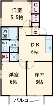 ジーライズ加古川河原の間取り画像