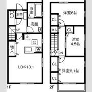 Land court 柳津Aの間取り画像