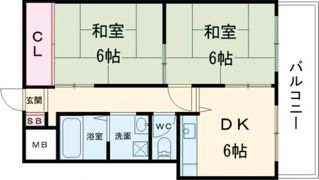 サード扇町の間取り画像