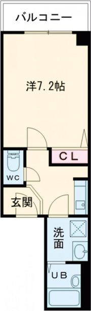 ロジュマン泉佐野の間取り画像