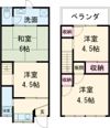 ロッヂt米崎町の間取り画像