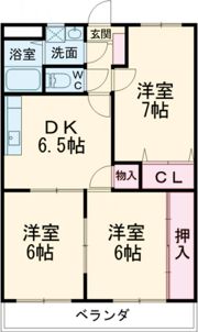 ア・ドリーム稲口の間取り画像
