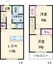 サンハイムⅠの間取り画像