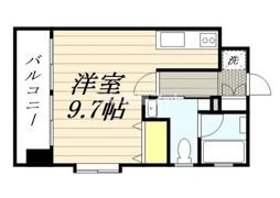ピュアドームアルカサール平尾の間取り画像