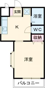 レジデンスこえどの間取り画像