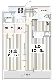 ルレーブ南柏の間取り画像