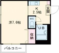 フレグランス池上A、Bの間取り画像