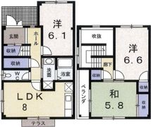 サンモール2の間取り画像