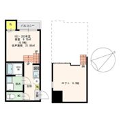 クレインハイツ大橋の間取り画像