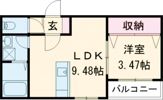 ヒルズテラス大板井の間取り画像