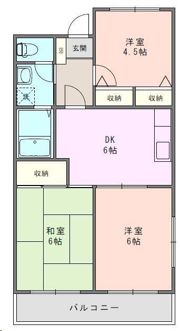 アヴィタシオンの間取り画像