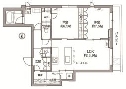 ラルクスの間取り画像