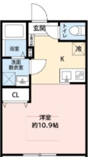 STONE RIVER 西所沢 Aの間取り画像