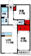 グランシャリオ行橋泉中央の間取り画像